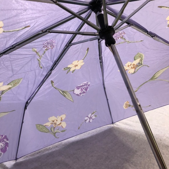 NWOT - Lovely Lavender Floral Umbrella - Picture 11 of 16